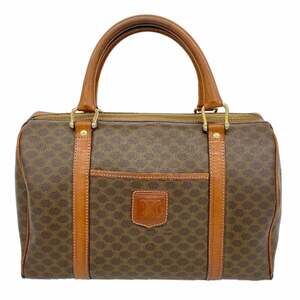 Celine Macadam handbag, brown, women's, P2869286